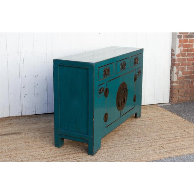 Persian Blue Tianjin Dresser Cabinet For Sale In Los Angeles - Image 6 of 8