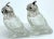 Austrian Art Deco 'Rock Crystal' & Sterling Owl Salt & Pepper Shakers - a Pair For Sale - Image 9 of 12