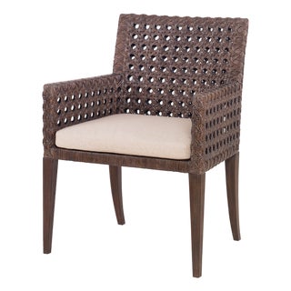 Century Furniture Litchfield Arm Chair, Mink Grey For Sale