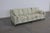 Mid-Century Modern Dunbar Style Sofa 85" Offered is a mid-century modern sofa with tapered legs. Has 3 removable seat...