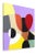 Intesa 4 - Abstract Vibrant Colorful Geometric Art on Canvas Original Artwork by Federico Pinto Schmid For Sale In Los Angeles - Image 6 of 9