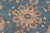1990s Bohemien Ziegler Blue Beige Hand-Knotted Wool Rug - 9'2'' X 11'10'' For Sale - Image 4 of 7