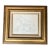 1950’s Original Abstract Lion Pencil Drawing Vintage Frame For Sale