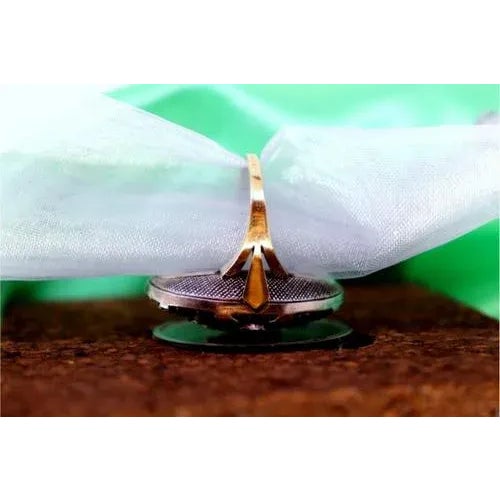 Gold and Silver Ring with Teardrop and Pear Cut Zirconias For Sale - Image 3 of 10