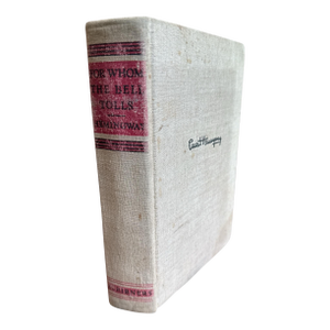 1940 Edition Ernest Hemingway for Whom the Bell Tolls Hardcover Book