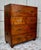 Wood Vintage Teak Military Campaign Secretaire, 1940 For Sale - Image 7 of 11