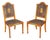Pair Antique 19th C Gillow & Co Adams Style Cane Back Side Chairs For Sale