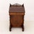 Victorian Burl Walnut Davenport Desk, 19th century, the slant from burgundy leather lift top opening to storage...
