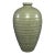 Antique Chinese Celadon Crackle‑Glaze Ribbed Meiping Vase, Collectible Antique For Sale