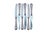 Traditional Vintage Gorham Fairfax Sterling Silver Handle Stainless Steel Blade Knives - 6 pcs For Sale - Image 3 of 10