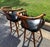 1970s 1970s Mid Century Modern Wood Cane Chairs- a Pair For Sale - Image 5 of 9
