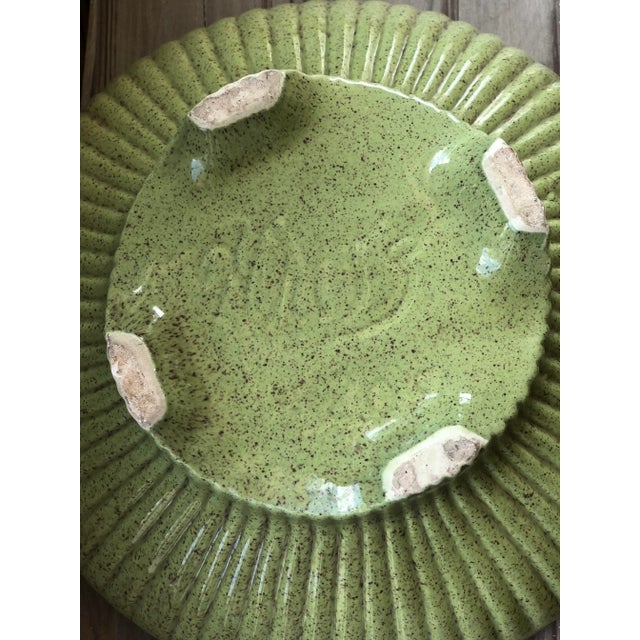 Ceramic 1950s Eugene White Footed Centerpiece or Cachepot-Signed by Artist For Sale - Image 7 of 8