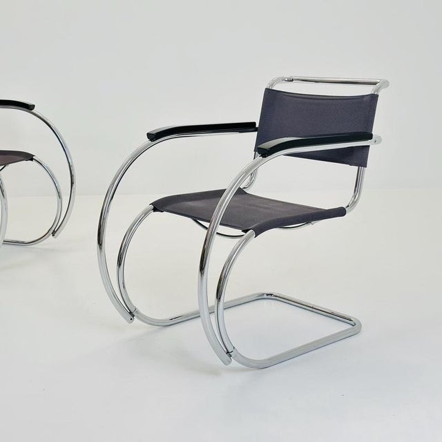 S533 MR20 Chair by Ludwig Mies Van Der Rohe for Thonet, 1980s For Sale - Image 10 of 18
