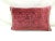 18th Century Antique Red & Silver Velvet Embroidery Applique Decorative Pillow For Sale - Image 5 of 10