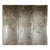 Tree Hand Painted Wallpaper Mural Hand Painted Artworks on Silver Metallic - 3 Panels For Sale
