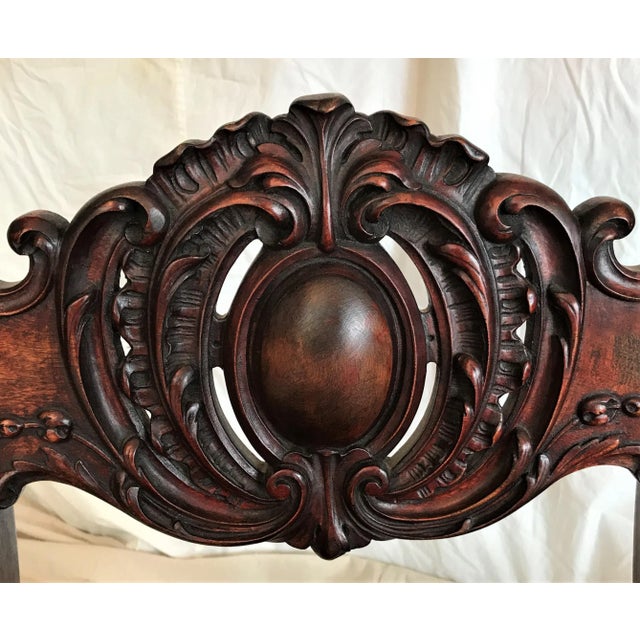 Traditional Early 1800s Napoleon III French Empire Slipper Chair For Sale - Image 3 of 7