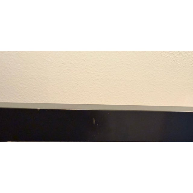 Bronze Rh Mirror Luce Bronze Frame Wall Floor 40x42 Inch Restoration Hardware Mid Century Design For Sale - Image 8 of 8