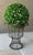 Excellent Pre-Owned Condition. Note: Faux plants in photos are not included. This fabulous Victorian-style “open” wirework...