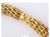 Gold Solid 18 Kt. Gold Mesh Link Choker Continental For Sale - Image 8 of 10