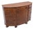 Vintage Bow Front Demilune Credenza, Key Included For Sale