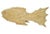 Nautical Hand Carved Wood Fish For Sale - Image 3 of 9