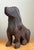 Vintage Carved Wood Dog Sculpture For Sale - Image 10 of 16