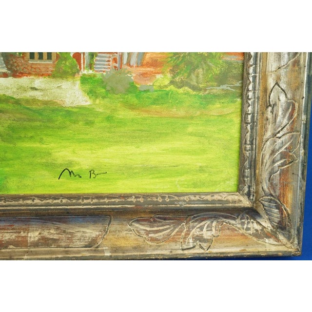 The Casina Delle Civette, Museum at Villa Torlonia, Rome, 20th Century, Oil on Canvas For Sale - Image 12 of 18