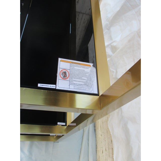 Safavieh Musetta Brushed Gold Etegere For Sale - Image 12 of 13