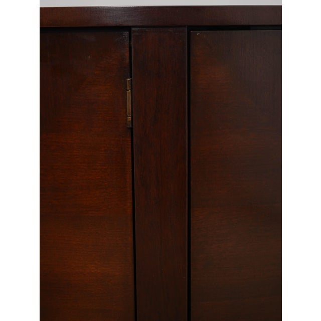 Wood Ethan Allen Inlaid Buffet Server For Sale - Image 7 of 18