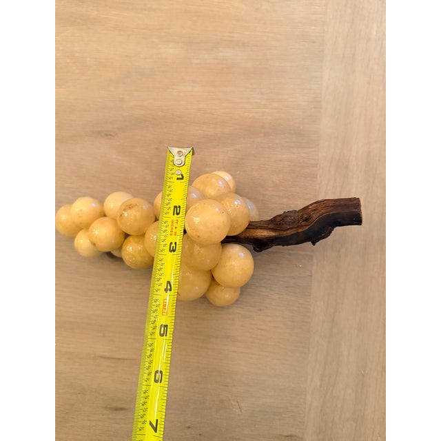 1970s Mid Century Modern Set of Alabaster Grapes For Sale - Image 5 of 6