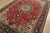 Farmhouse Tabriz Rug 8’3” X 11’3” Red Wool Vintage Traditional Hand-Knotted Carpet For Sale - Image 3 of 15