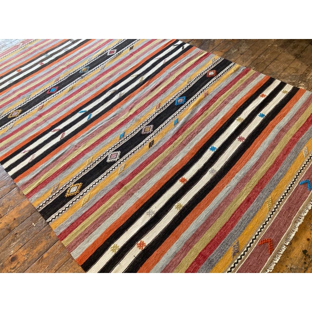 Vintage Anatolian Kilim Rug, 1960s For Sale - Image 6 of 16