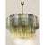 Scenographic italian hand-made chandelier with multicolored “tronchi”, elements of murano glass. huge chandelier in...