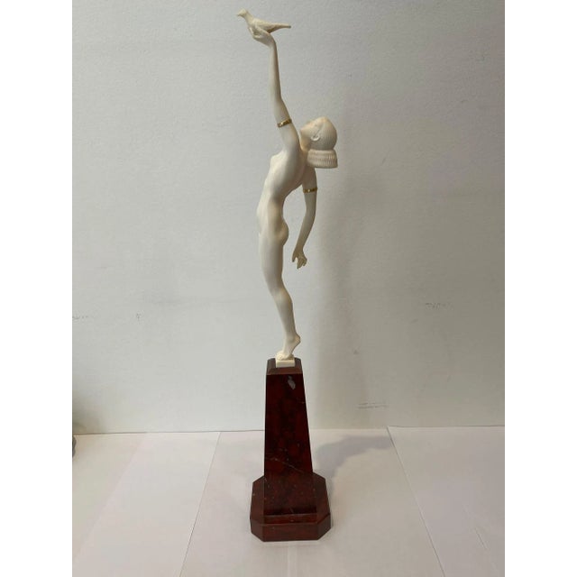 Pierre Le Faguays, Message of Love, 1925-1930, Marble For Sale - Image 4 of 18