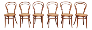 No. 14 Chairs by Josef Hofmann, 1900, Set of 6