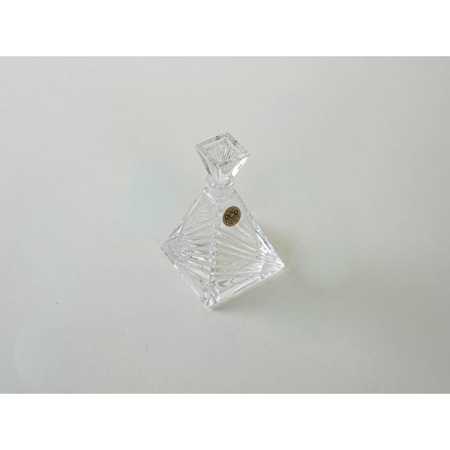 Vintage Italian Glass Carafe from RCR Cristalleria Italiana, 1970s For Sale - Image 6 of 8