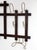Antique Wood and Wire Wall Hat Rack With Coat Hooks For Sale - Image 17 of 18
