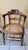 Antique 1800s Wood Chairs Pair Carved Back Recaned Seats Refinished For Sale - Image 9 of 13