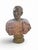 Roman Emperor Bust, 20th Century, Polychrome Marblle For Sale - Image 4 of 14