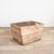 A grape collection wooden crate from a French vineyard in the Champagne region of France. The trug is stamped with the...
