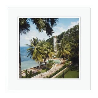 Bahamanian Hotel 1973 by Slim Aarons Framed C-Print For Sale