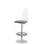 2000 - 2009 H Studio Trigo Acrylic Swivel Bar Stools For Sale - Image 5 of 6