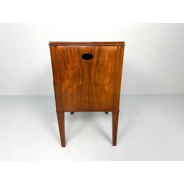 Antique Nightstand with Roller Door, 19th Century For Sale - Image 6 of 12