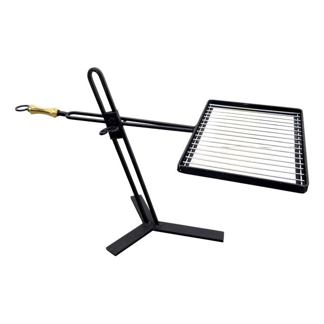 Vintage Adjustable Barbecue Grill Grate, 1950 For Sale