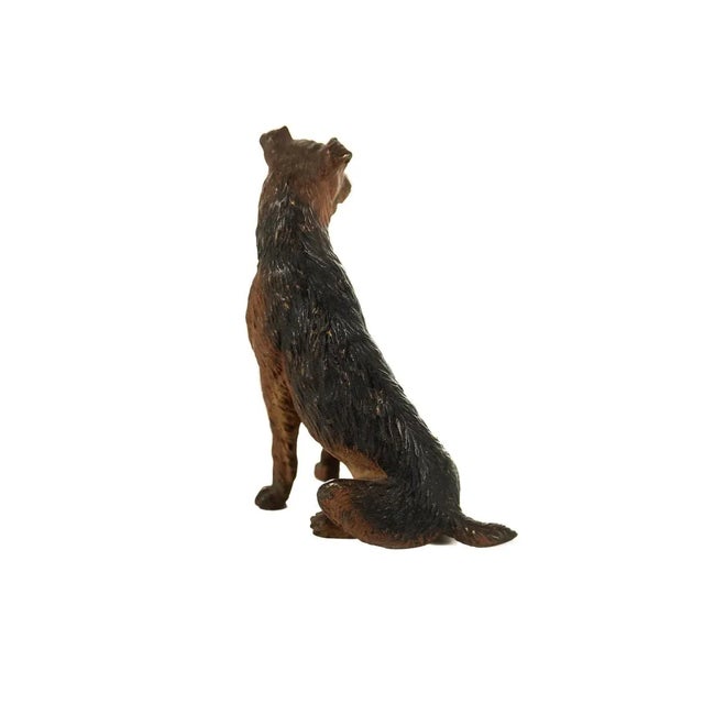 Austrian Bronze English Terrier Figurine For Sale - Image 5 of 9
