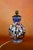 Gien Polychrome Earthenware Lamp Base with Peony Decoration from Gien, France, 1971-1984 For Sale - Image 4 of 11