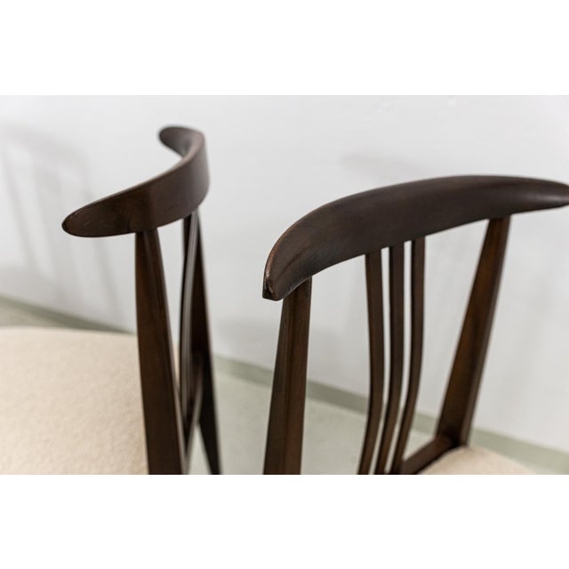 Vintage Dining Chairs by M. Zieliński, 1960s, Set of 4 For Sale - Image 4 of 17