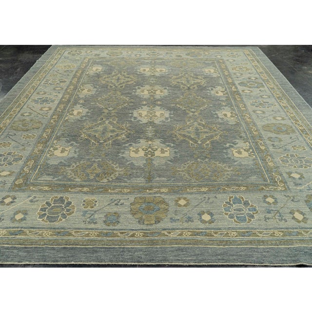 Turkish Oushak Rug 9'4" x 12'7" #22156 Explore a curated collection of hallway runners, wool rugs, and handmade...