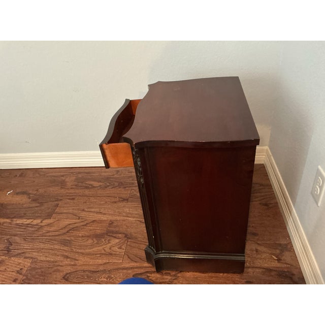1940s Pair of Mahogany Night Stands For Sale - Image 12 of 12