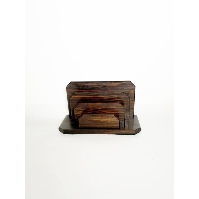1940s Wooden Letter Holder, France, 1940s For Sale - Image 5 of 12